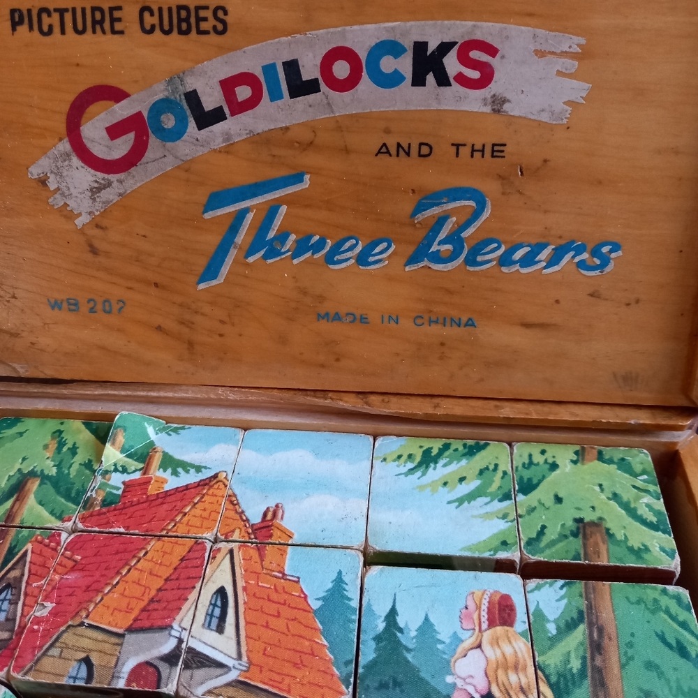 Vintage Goldilocks and the 3 bears 3D puzzle - Picture 9 of 9